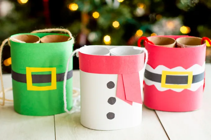 Christmas binoculars- craft