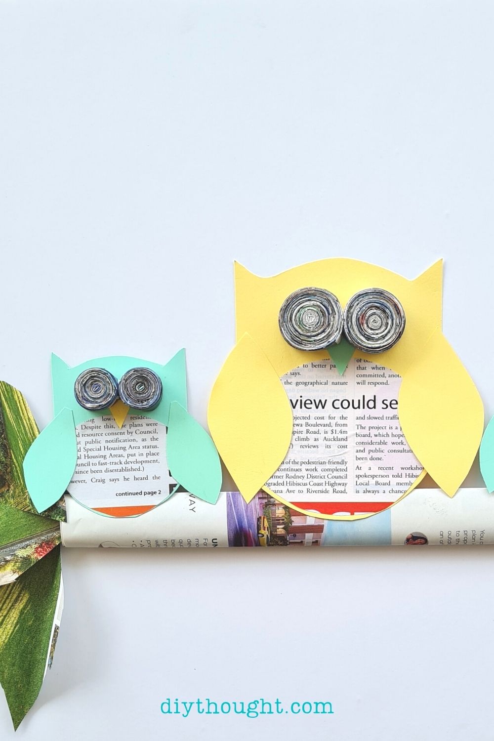 Newspaper Owls