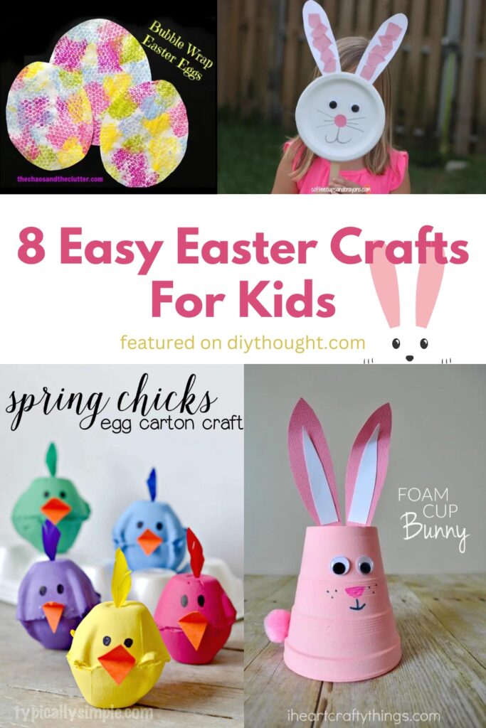 8 Easy Easter Crafts For Kids - DIY Thought